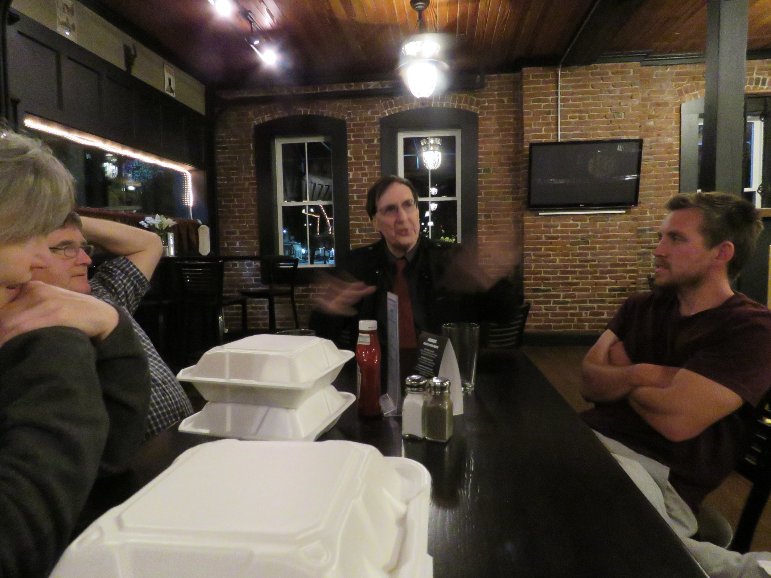 An Animated Bill Baer Before the 12am Leftover Knosh