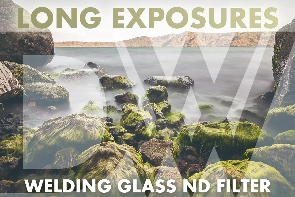 Long exposure photography with homemade welding glass ND filter
