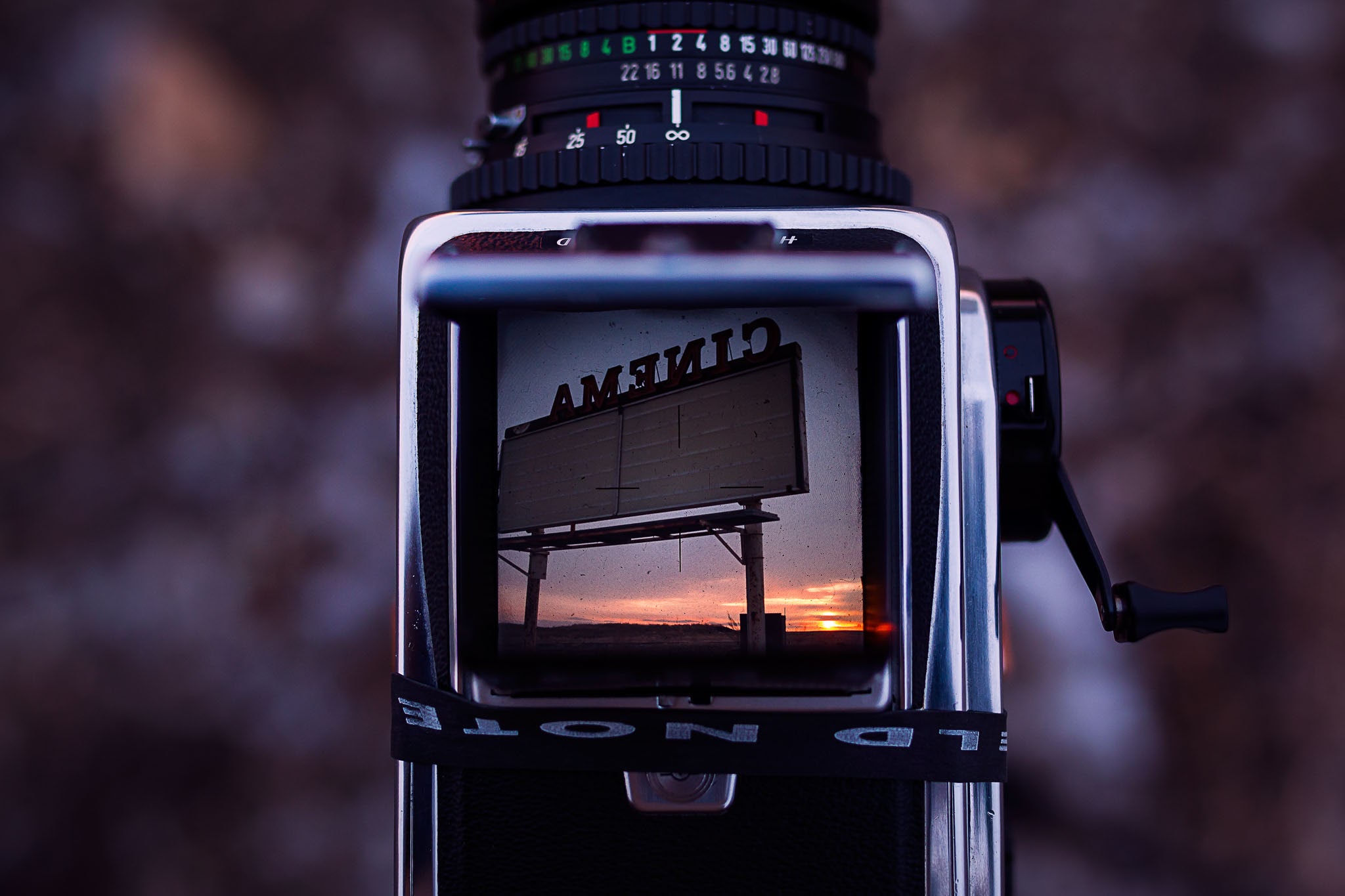 The old drive-in theatre on the edge of town made a perfect setting to try some exposure tests. Taken with Canon 70D.