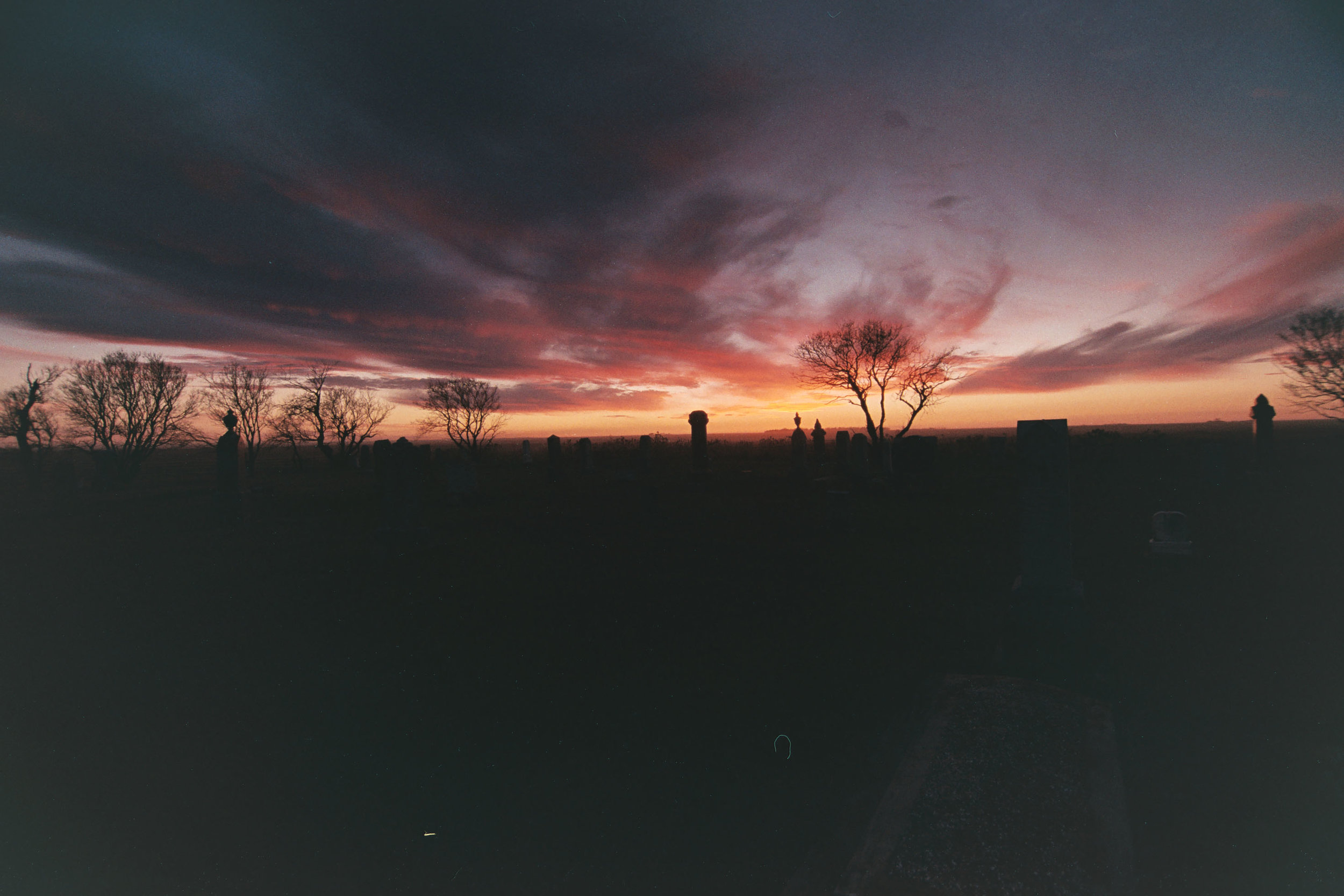 Graveyard | Pense, Saskatchewan | Canon Elan II - AGFA Vista Plus 200