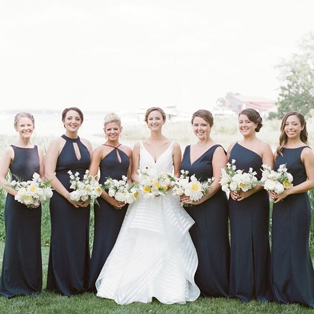 Classic Navy and White on a gorgeous Eastern Shore Maryland day.
Venue: @innatperrycabin @cbmmweddings
Photo By: @kylie.martin
Makeup By: @naturalmakeupchic and @cleanbeautyartists