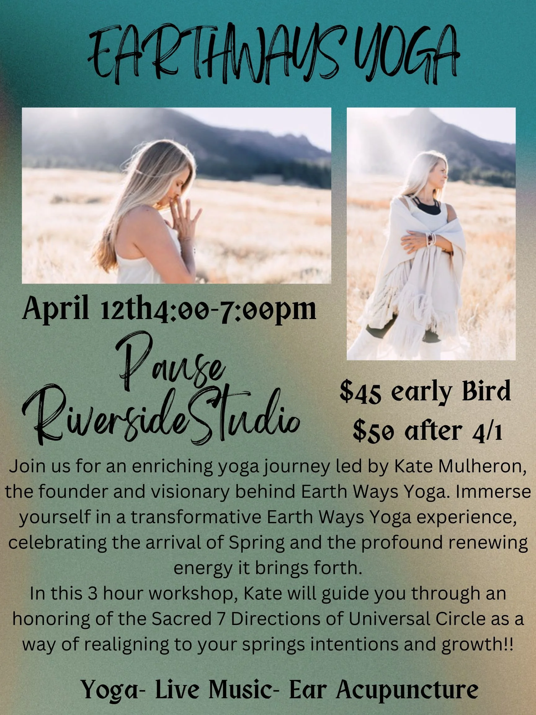 Spring's RISE, A Durango, CO WORKSHOP!!!