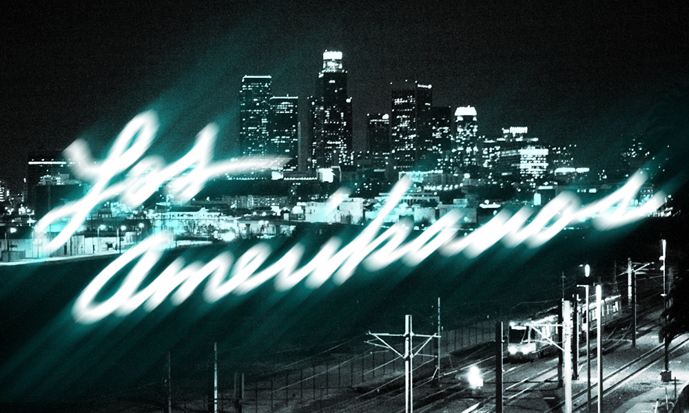 Late night downtown, the city is dark but also bright. The train passes by and the camera captures it. They're both noisy and grainy. The text is bold and almost carries the same traits as the neon club signs from the 80's in Miami -A balance of city and music culture in one.