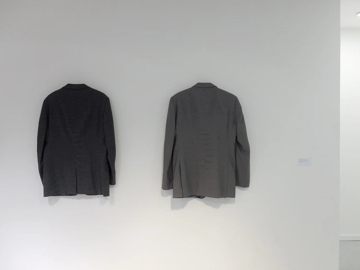 (Infinity) In a grain of sand, embroidery on recycled jackets, (10x) 25 x 31 inches (65 x 80 cm), 2014 , detail
