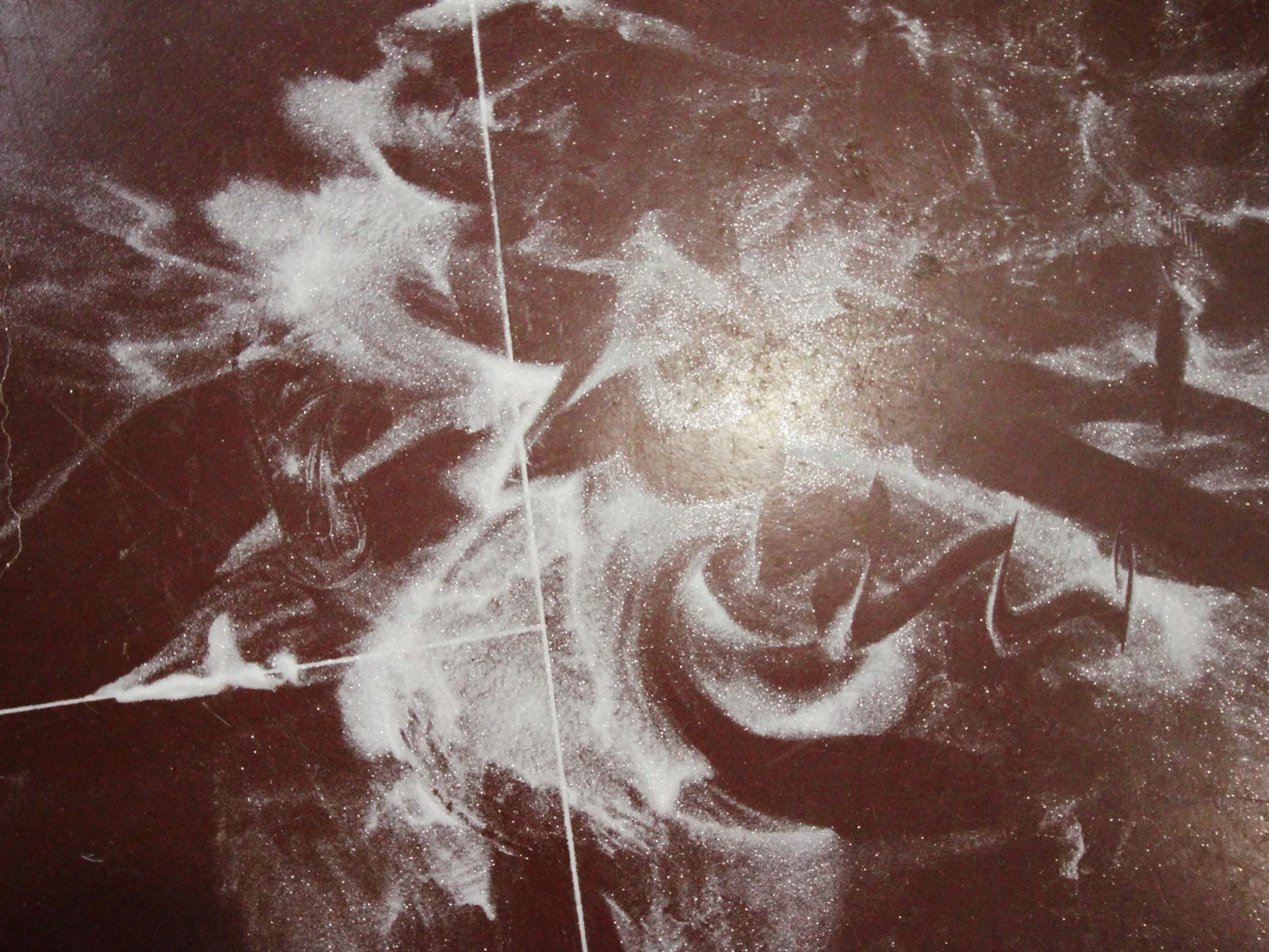The band-aids are contaminated, after the opening, detail.