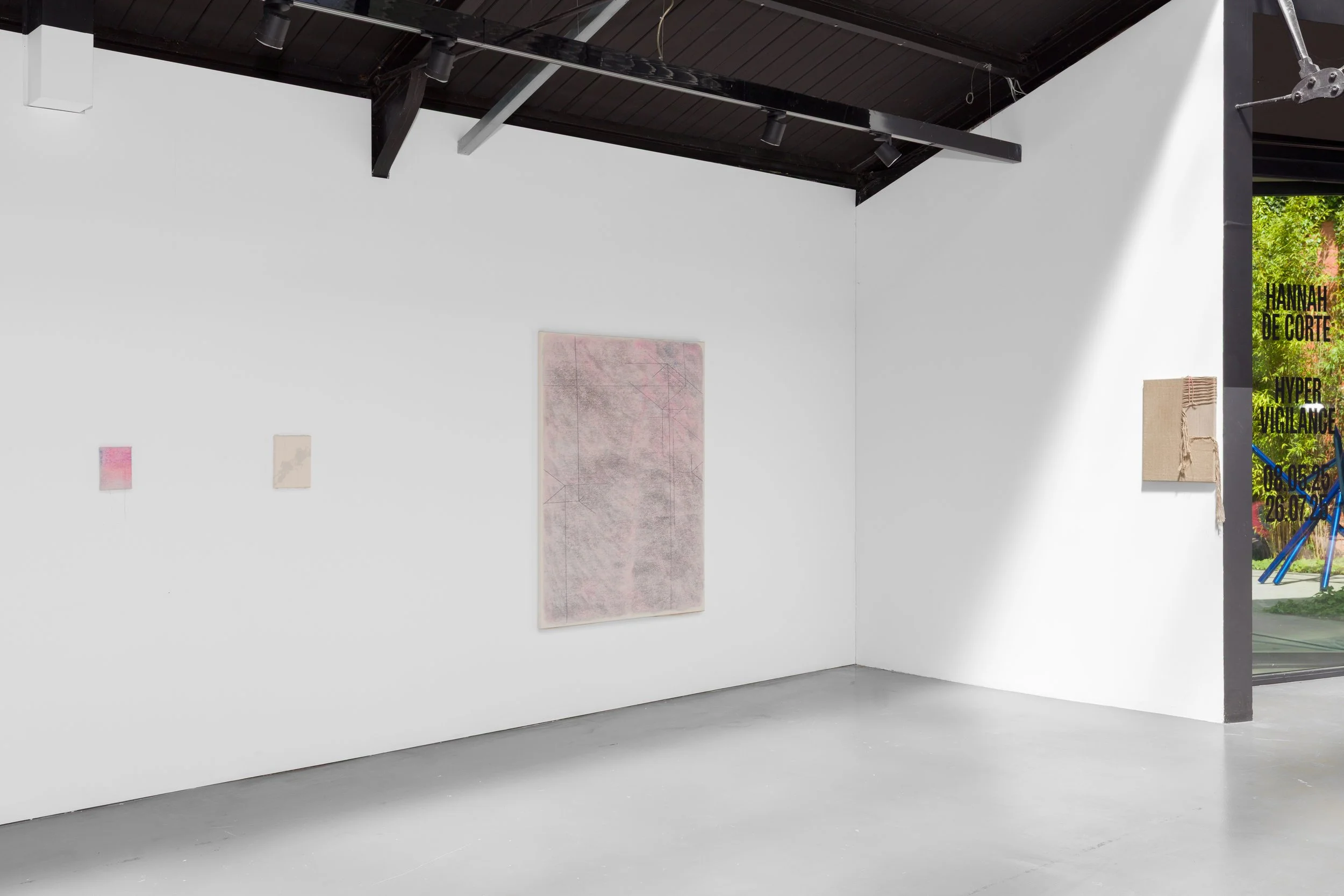  'Hypervigilance' exhibition view, Galerie Patinoire Royale Valerie Bach, Brussels, 31 March - 28 July 2025  