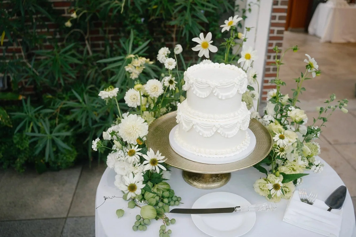 Summer Wedding at New England Botanic Garden at Tower Hill