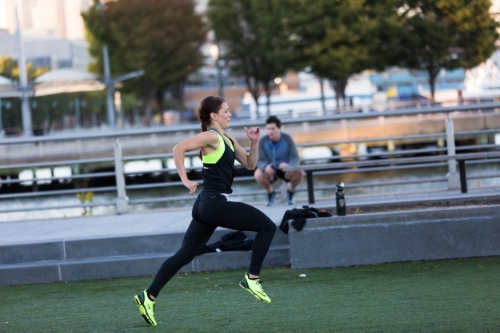 Yes, this is me running. Can you believe it?