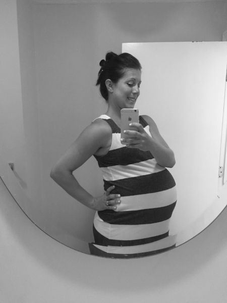 Two days away from my due date! 
