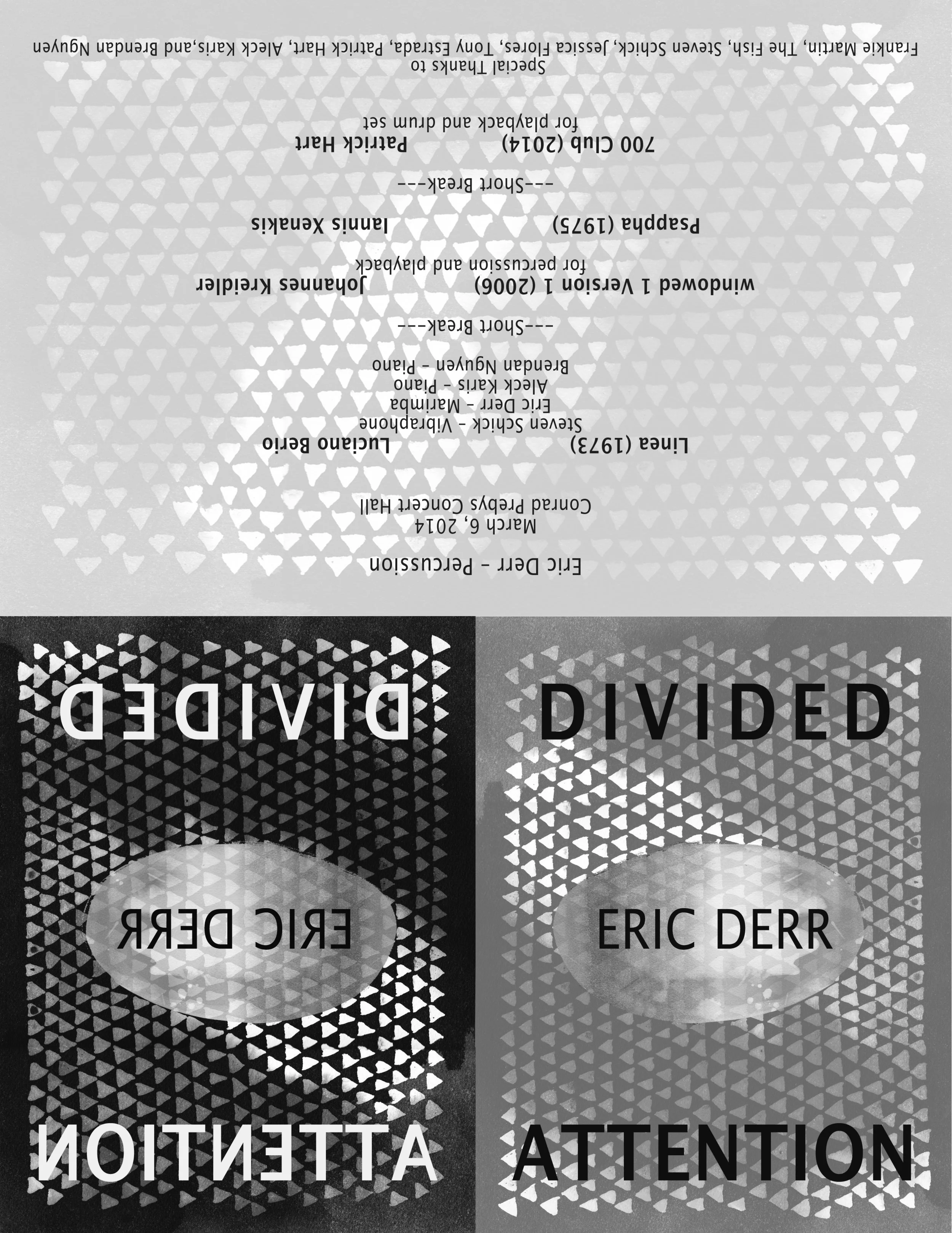 CONCERT PAMPHLET