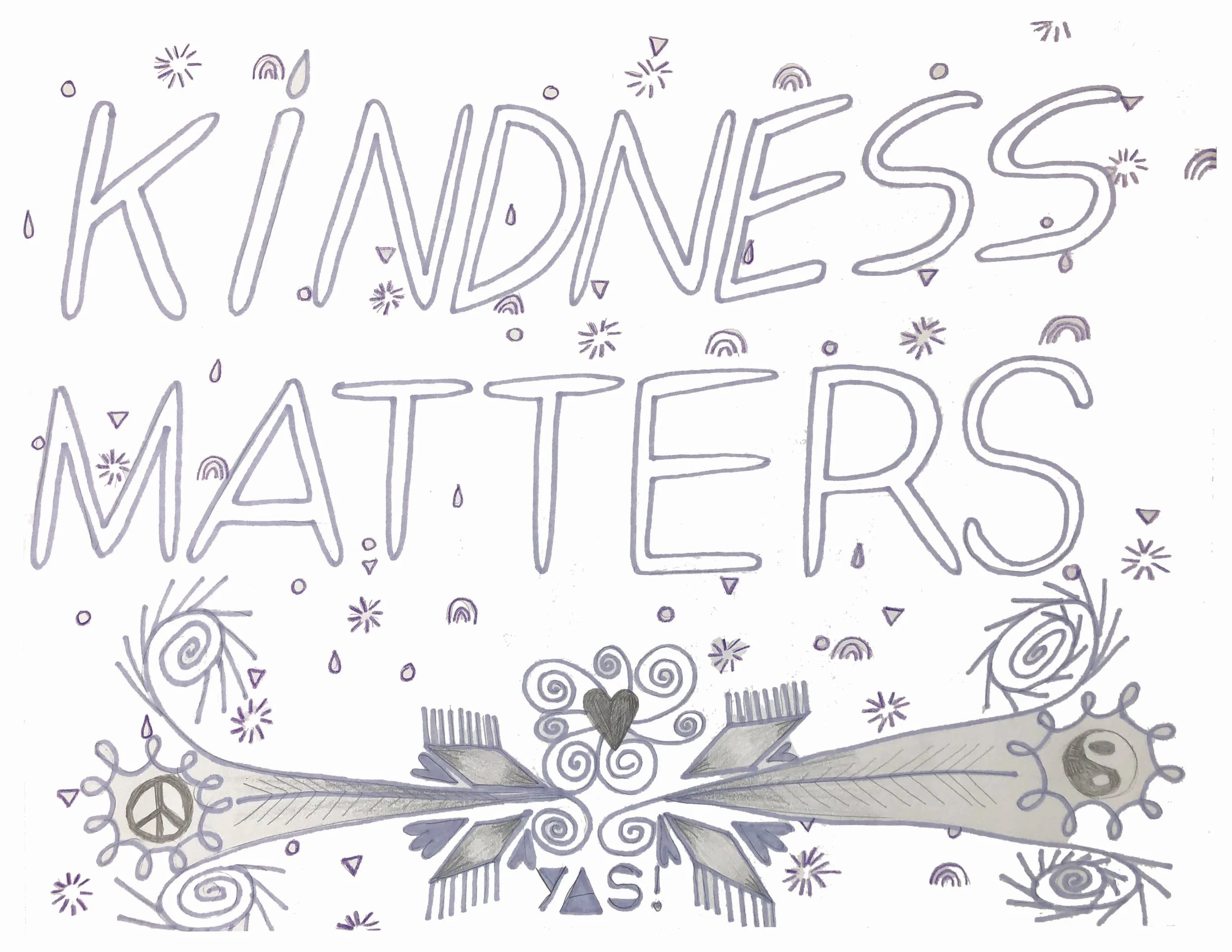 Freebie Kindness Matters Poster