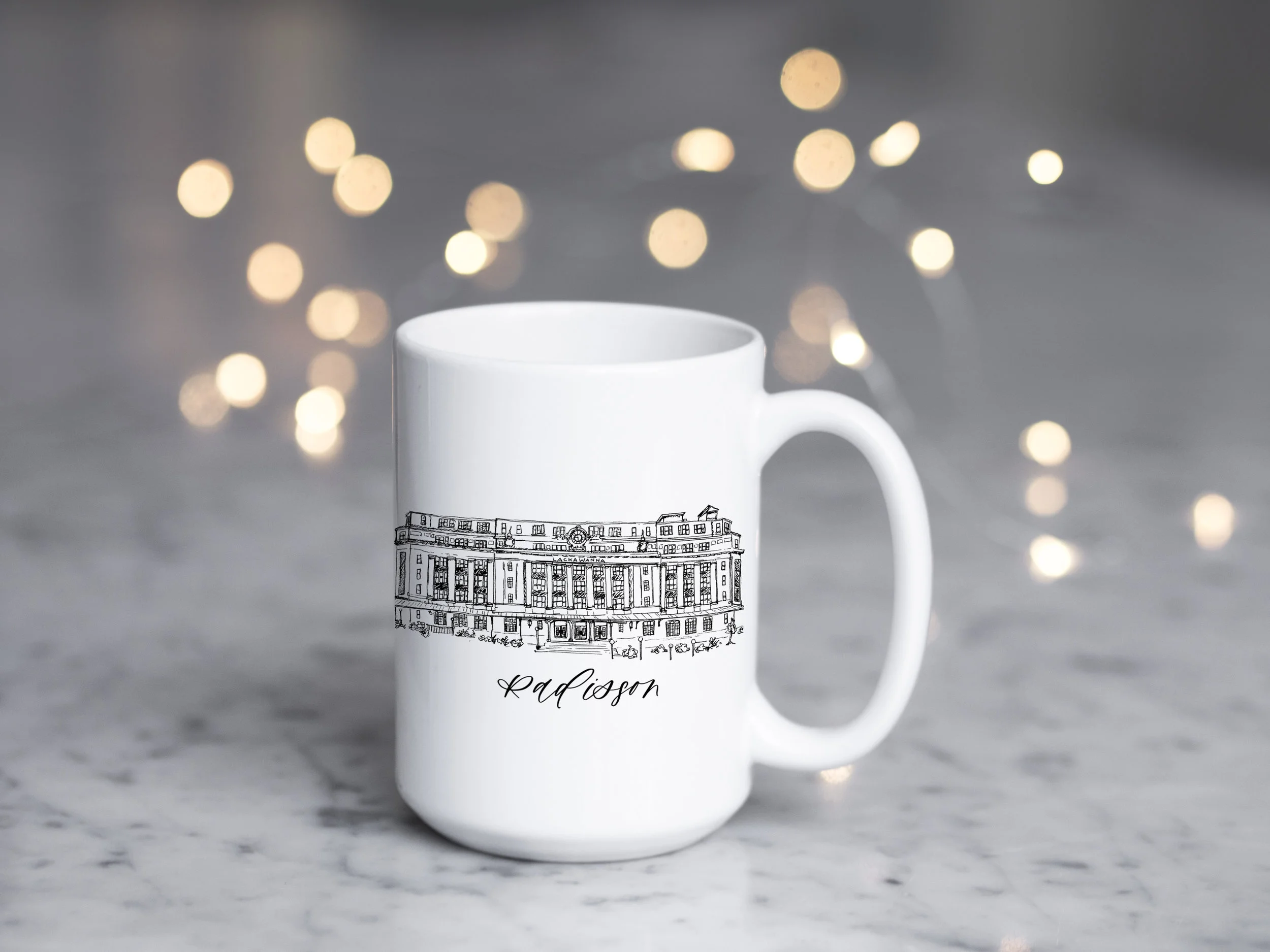 Radisson Lackawanna Station Hotel Mug