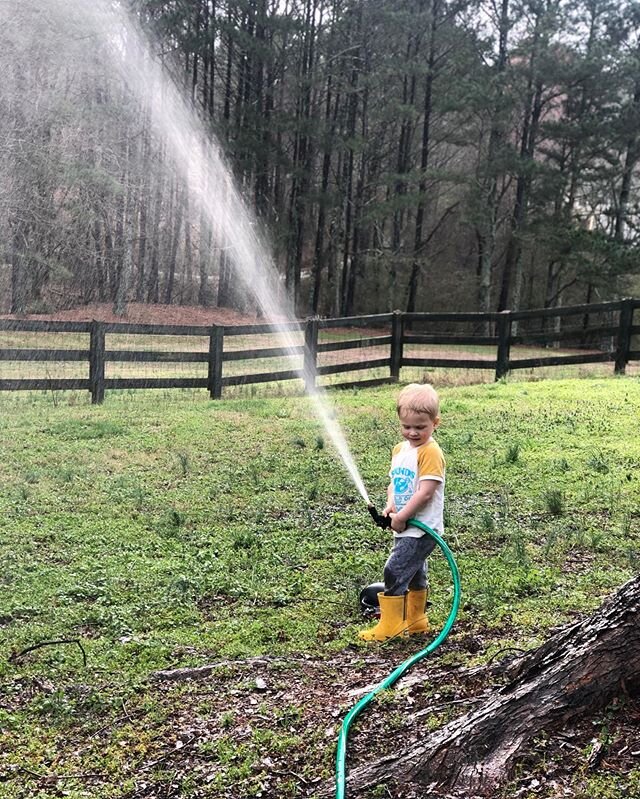 It doesn&rsquo;t matter how cold, he&rsquo;s always in the mood for water.