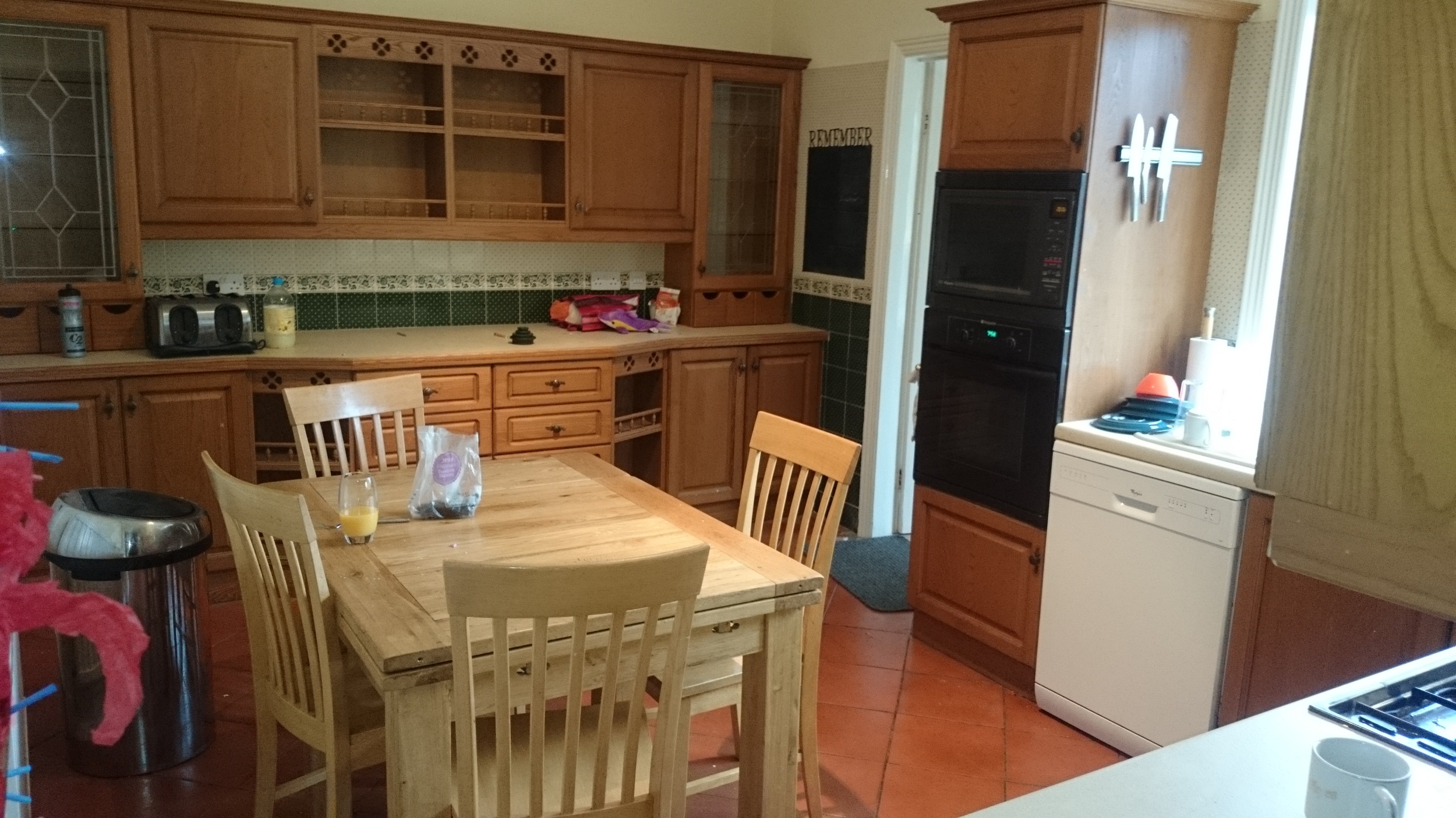 Existing kitchen