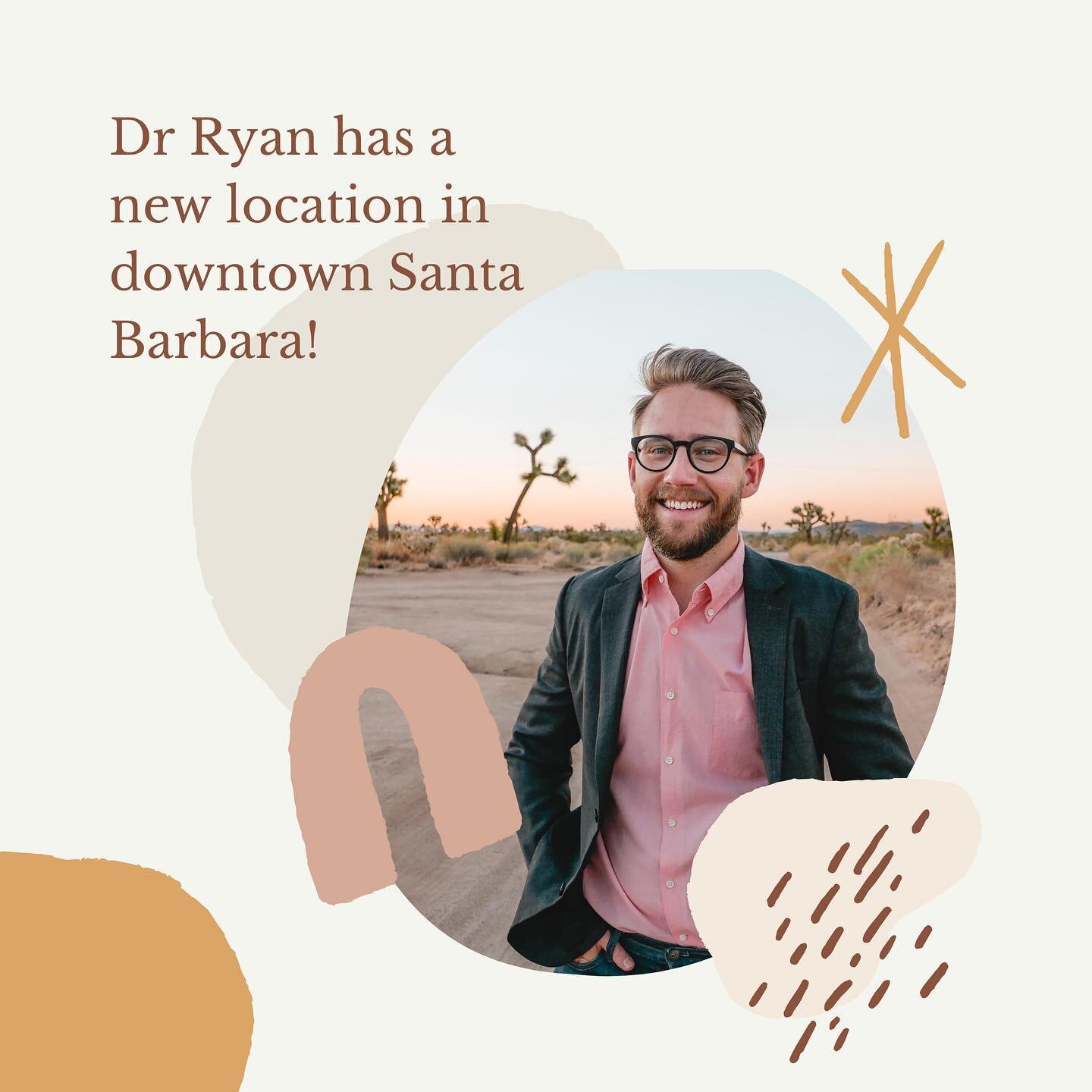 I&rsquo;ve got some big/exciting news! I&rsquo;ve open my own chiropractic office here in the heart of Santa Barbara. Doctor Ryan Chiropractic is open and ready to continue the high level of care that you have come to expect. Looking forward to seein