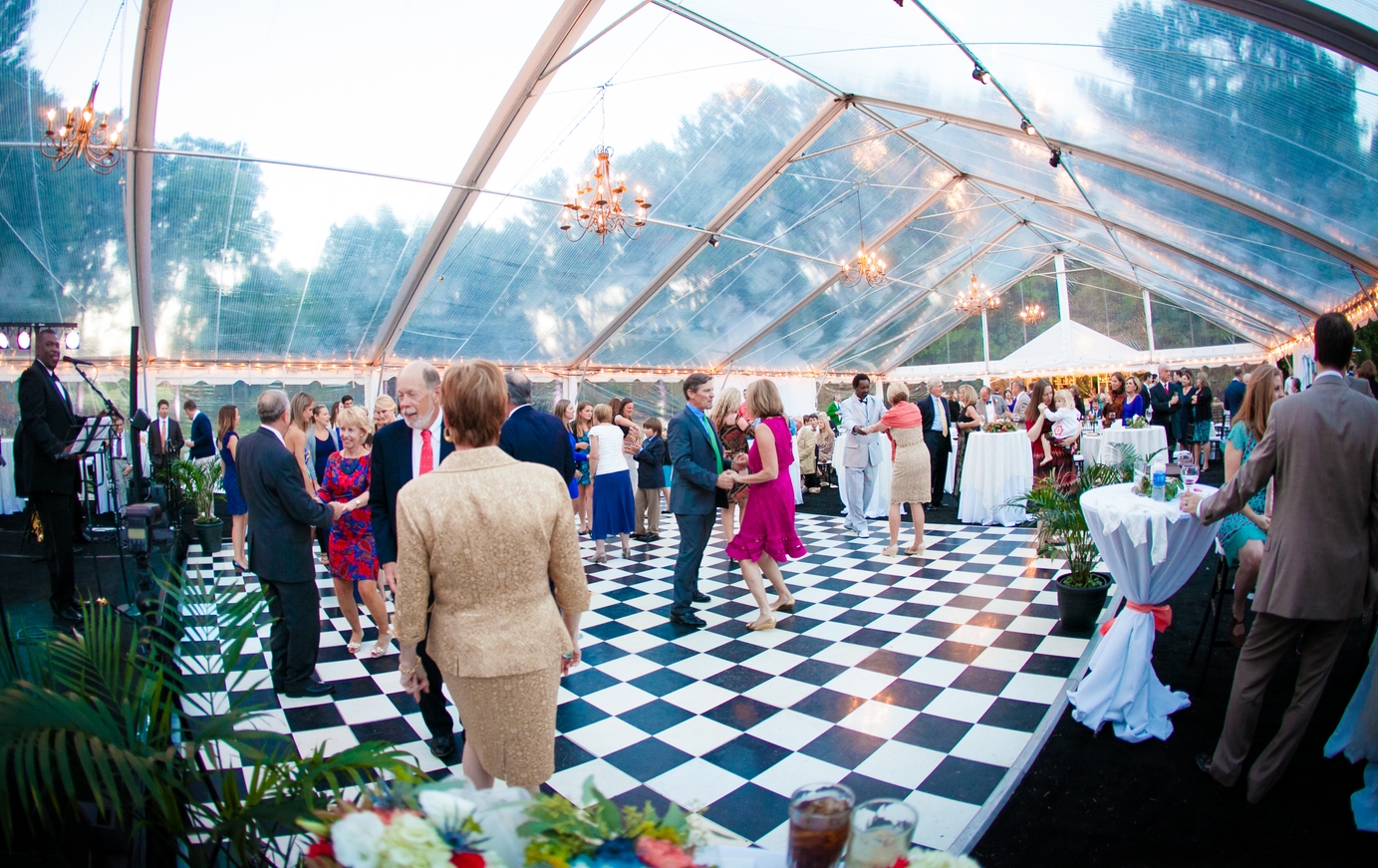 Magical clear top tent