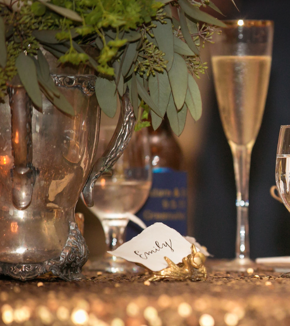 Callie Weddings|Emily & Adam|Greenville, SC Wedding|Westin Poinsett|Silver Antler Trophy Vase2.png