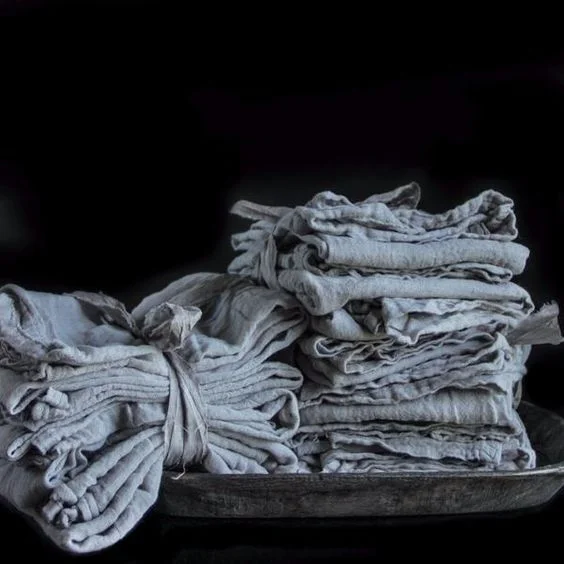 GRAY : Plant Dyed Napkins {Finished Edges}.jpg