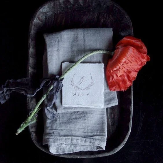 GRAY : Plant Dyed Napkins {Finished Edges}4.jpg