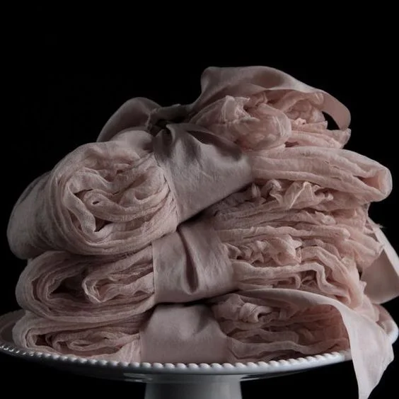 SILK SHEER FABRIC {Dahlia}