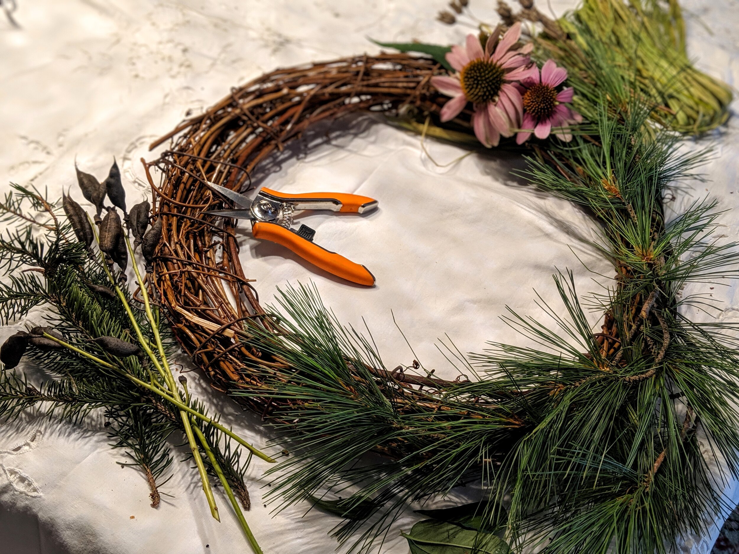 Wreath-making Workshop with Rachel Forrer