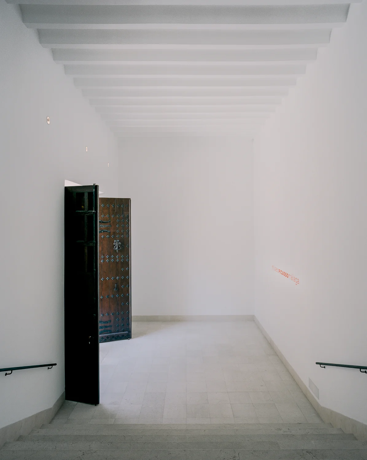 Entrance to the Museo Picasso Malaga, Spain for Richard Gluckman