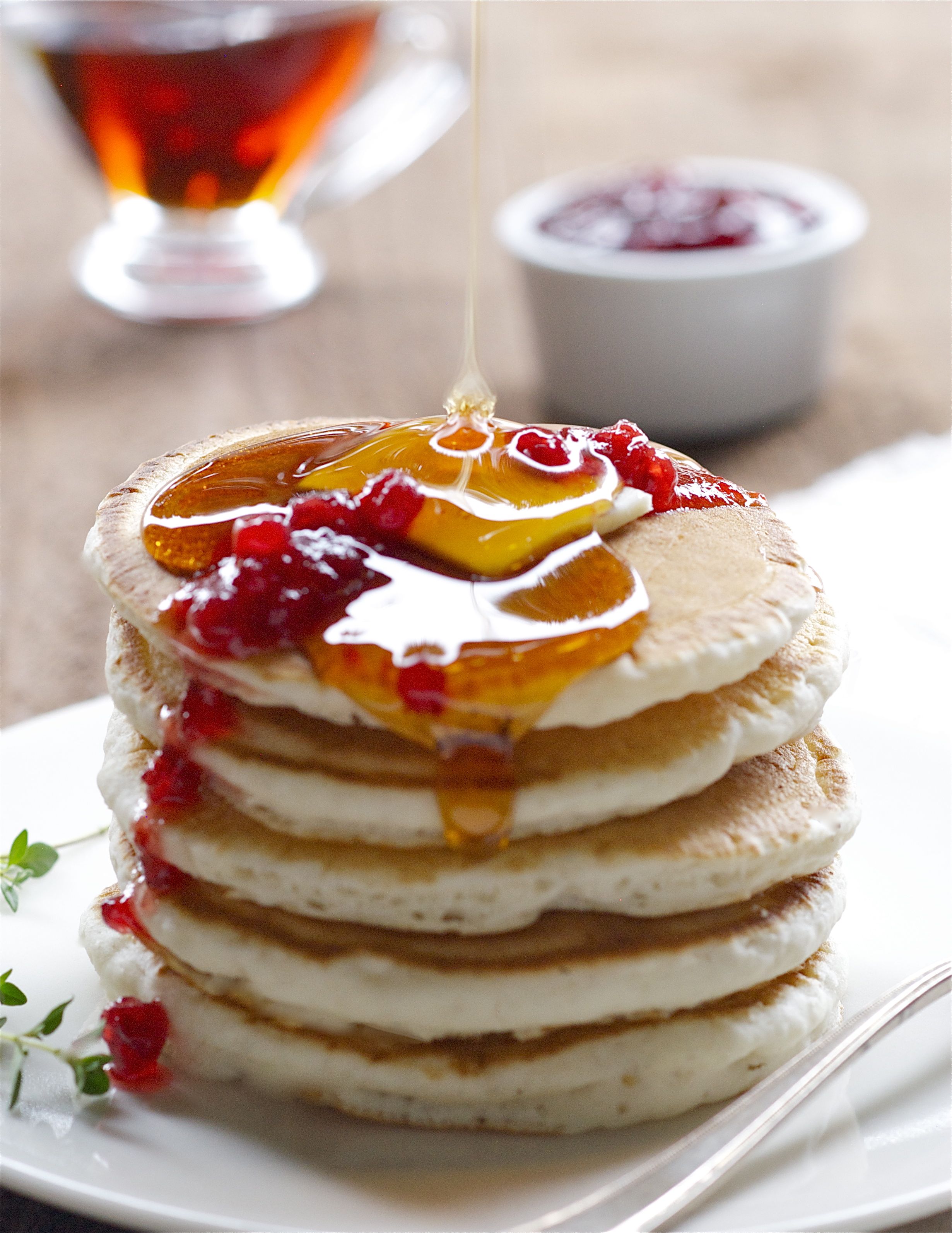 Lingonberry Pancakes Syrup Pour.jpg