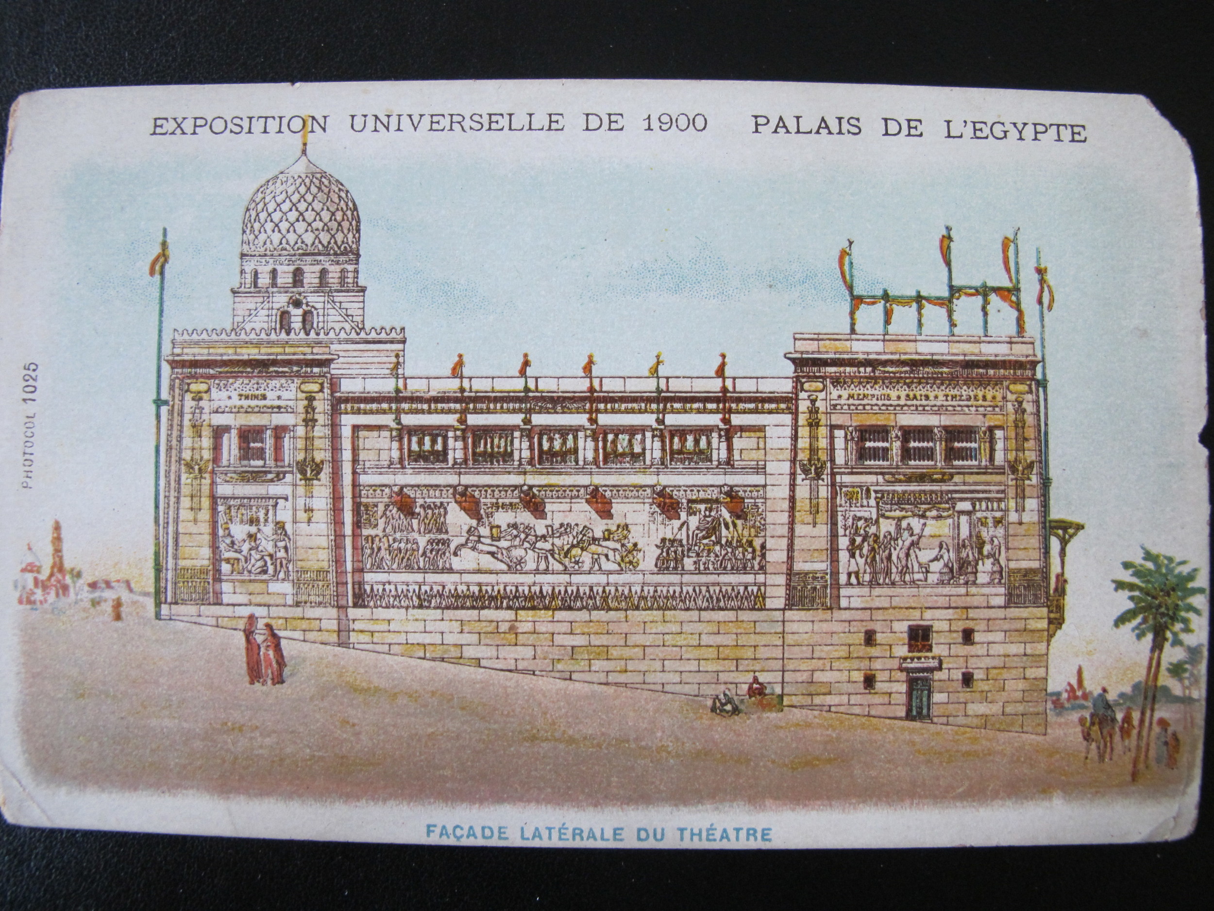 Paris Exposition Universelle 1900 Worlds Fair Antique Undivided Back Postcard 