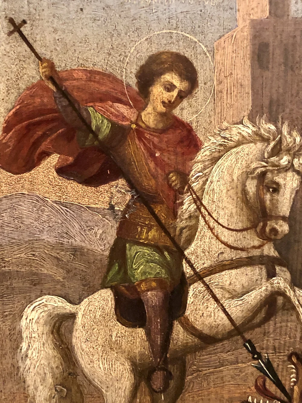 Saint George And The Dragon Icon