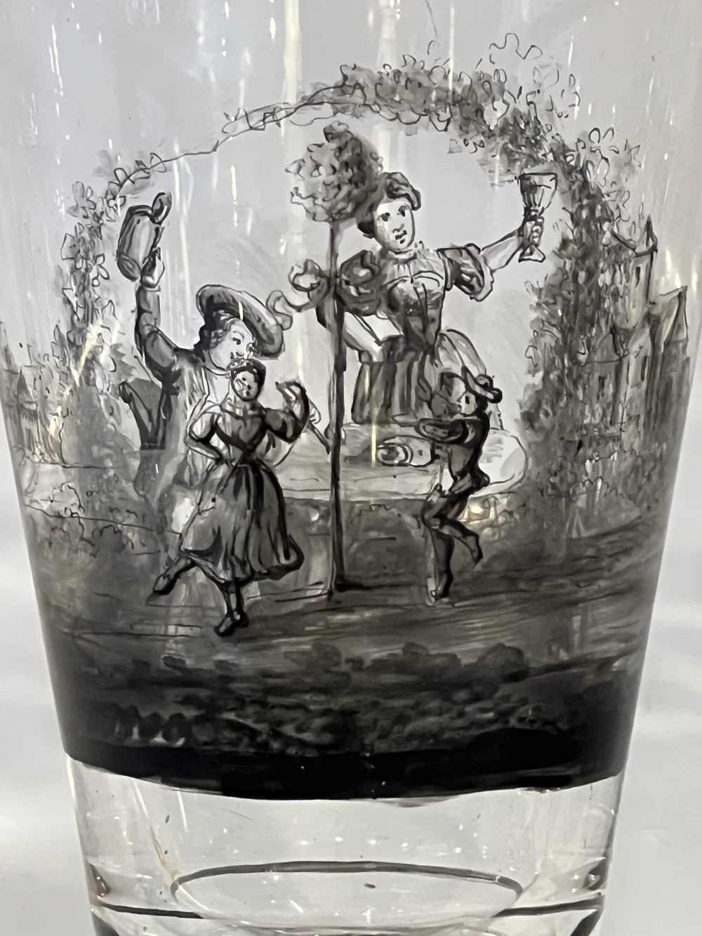 Pair of Schwarzlot Glasses by Josef Lenhardt — Revival House