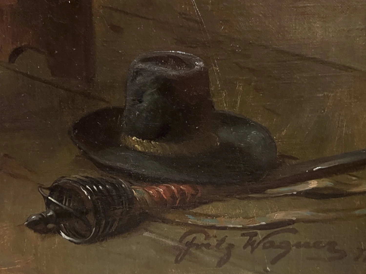 Fritz Wagner, Oil on Canvas, 