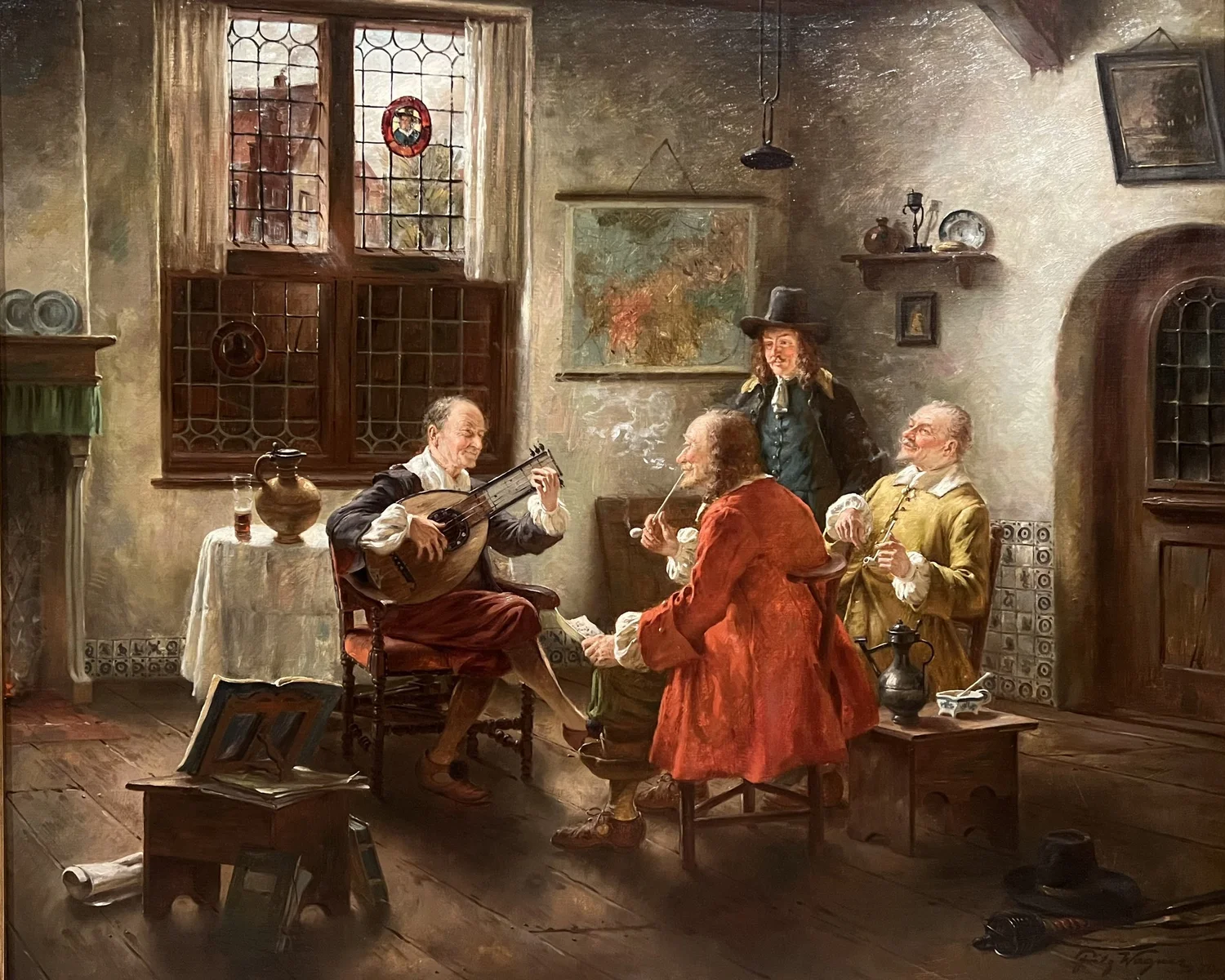 Fritz Wagner, Oil on Canvas, 