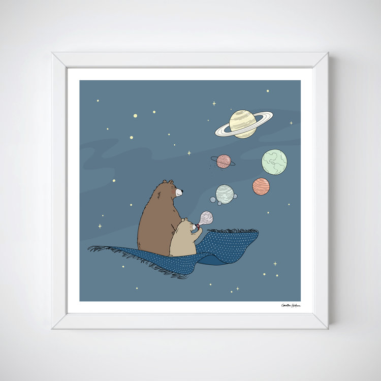 Bubbles print