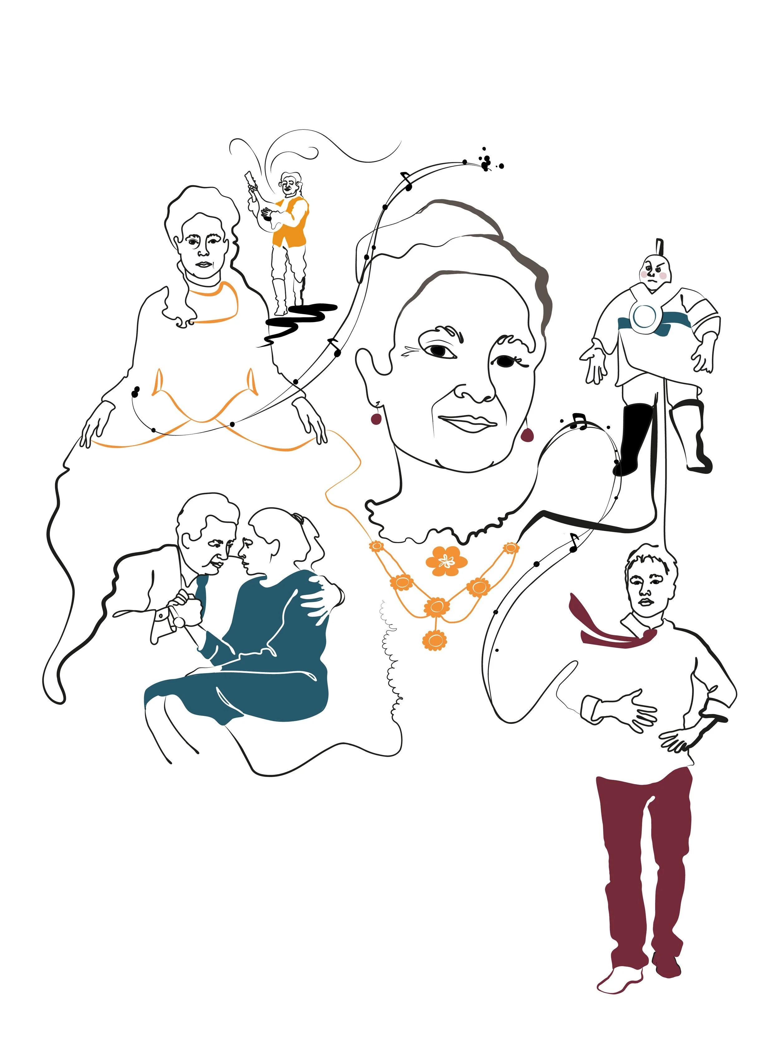 Omslagsillustration DN Kultur