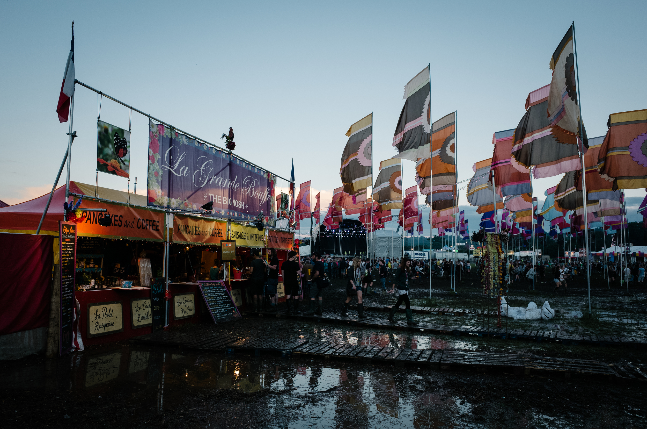 Glastonbury sunset - Clifford Darby 2016