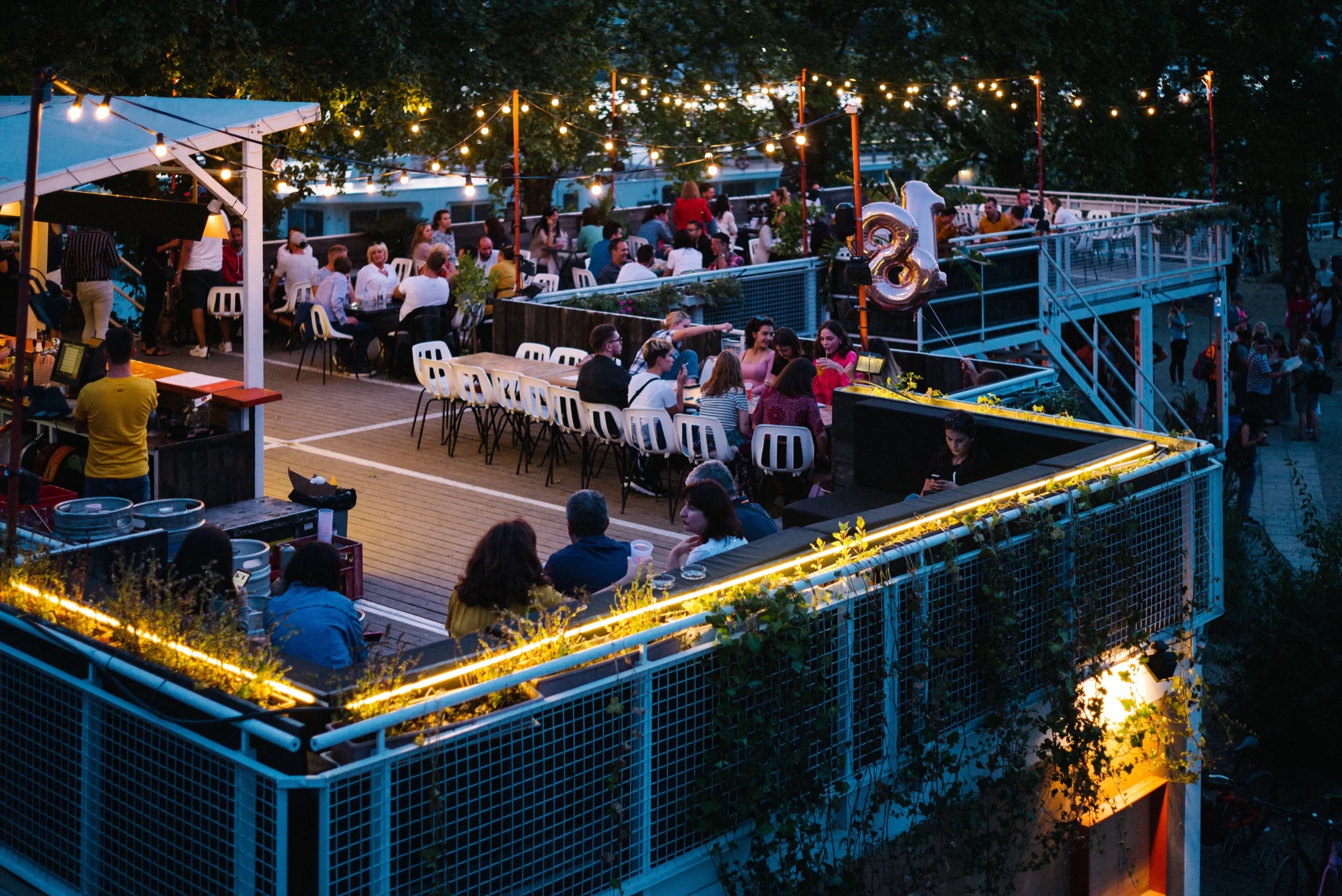 Drinking at blue hour - Clifford Darby 2019