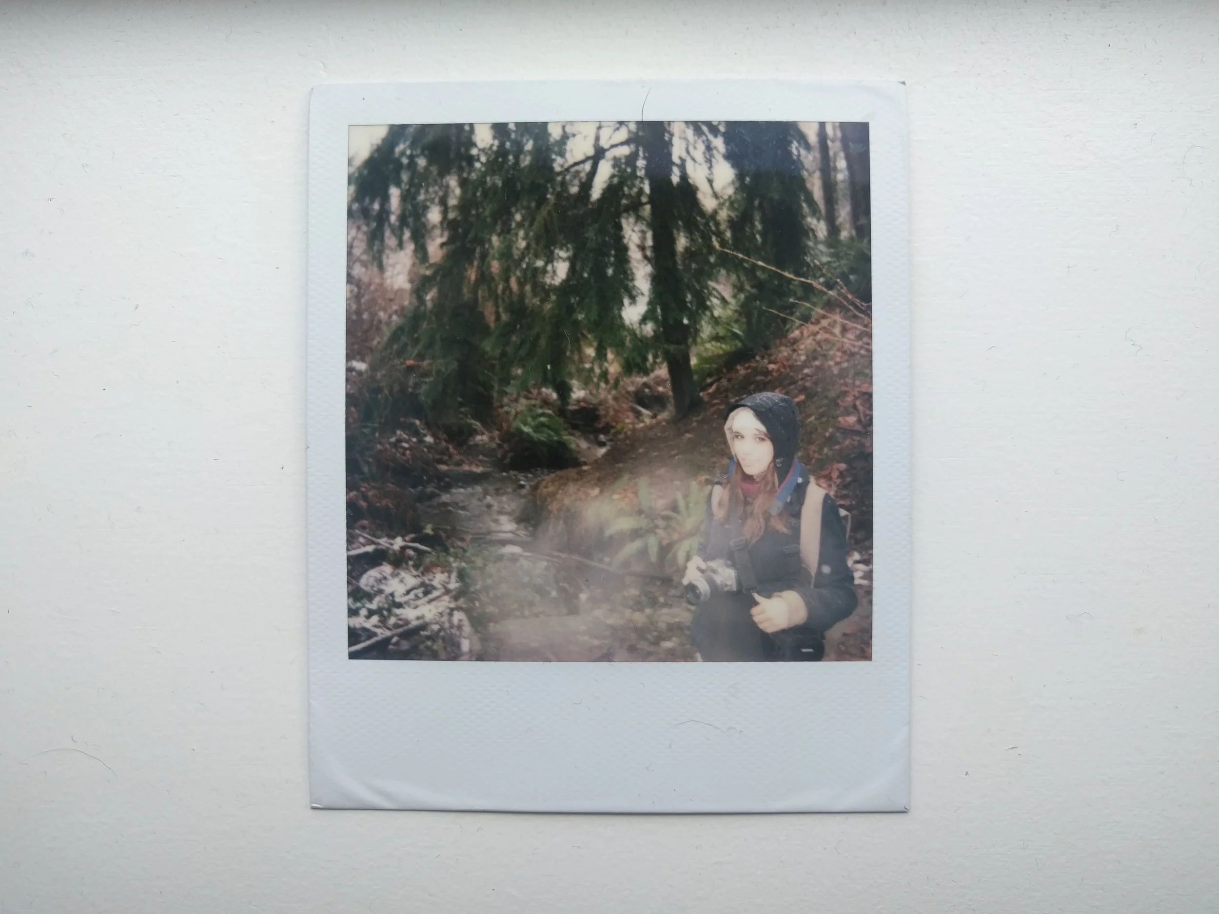 2008--exploring with my film SLR and polariod camera.