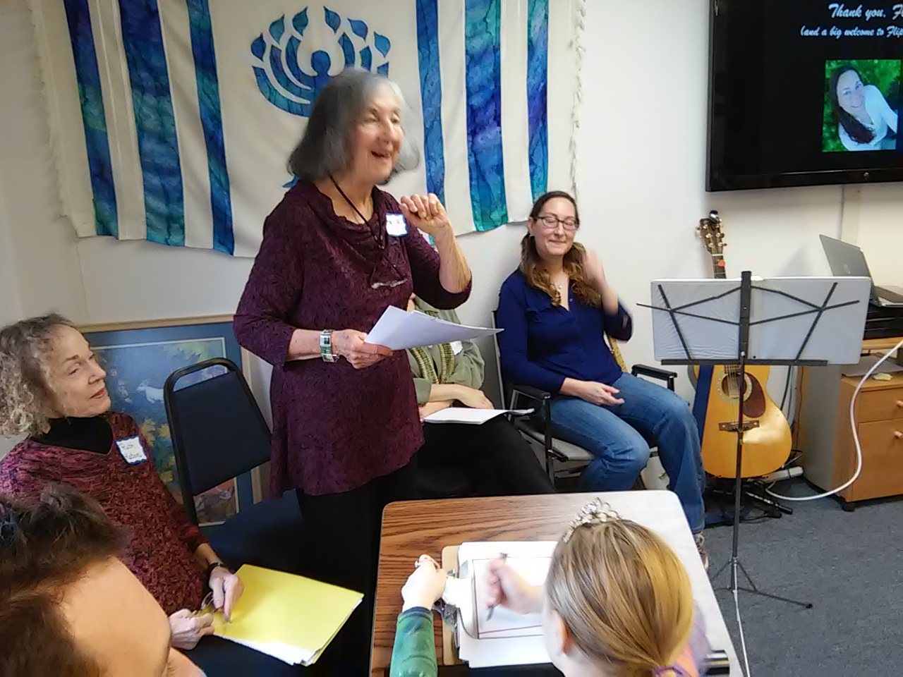Telling the pete seeger story at social action sunday forum