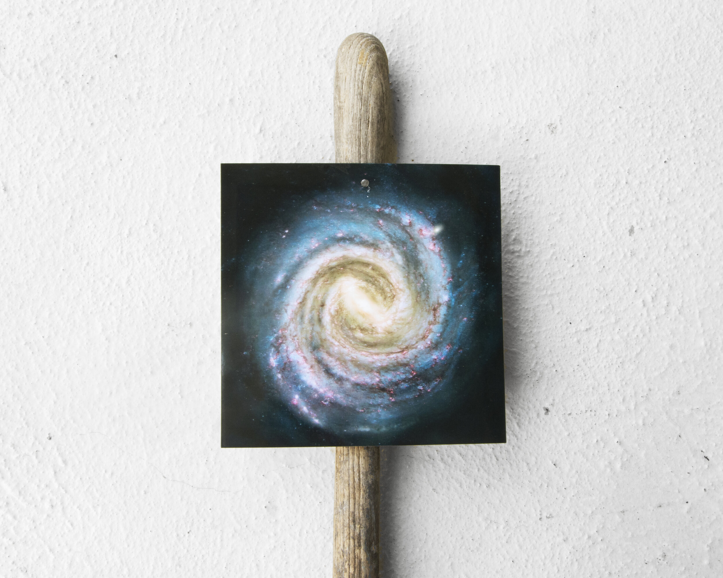  Rake, inkjet print (unknown artist’s rendering of Milky Way galaxy) 