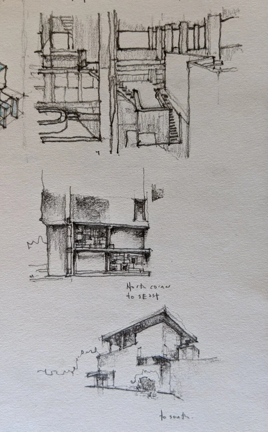 Villa Shodhan, Ahmedabad. Le Corbusier 1951