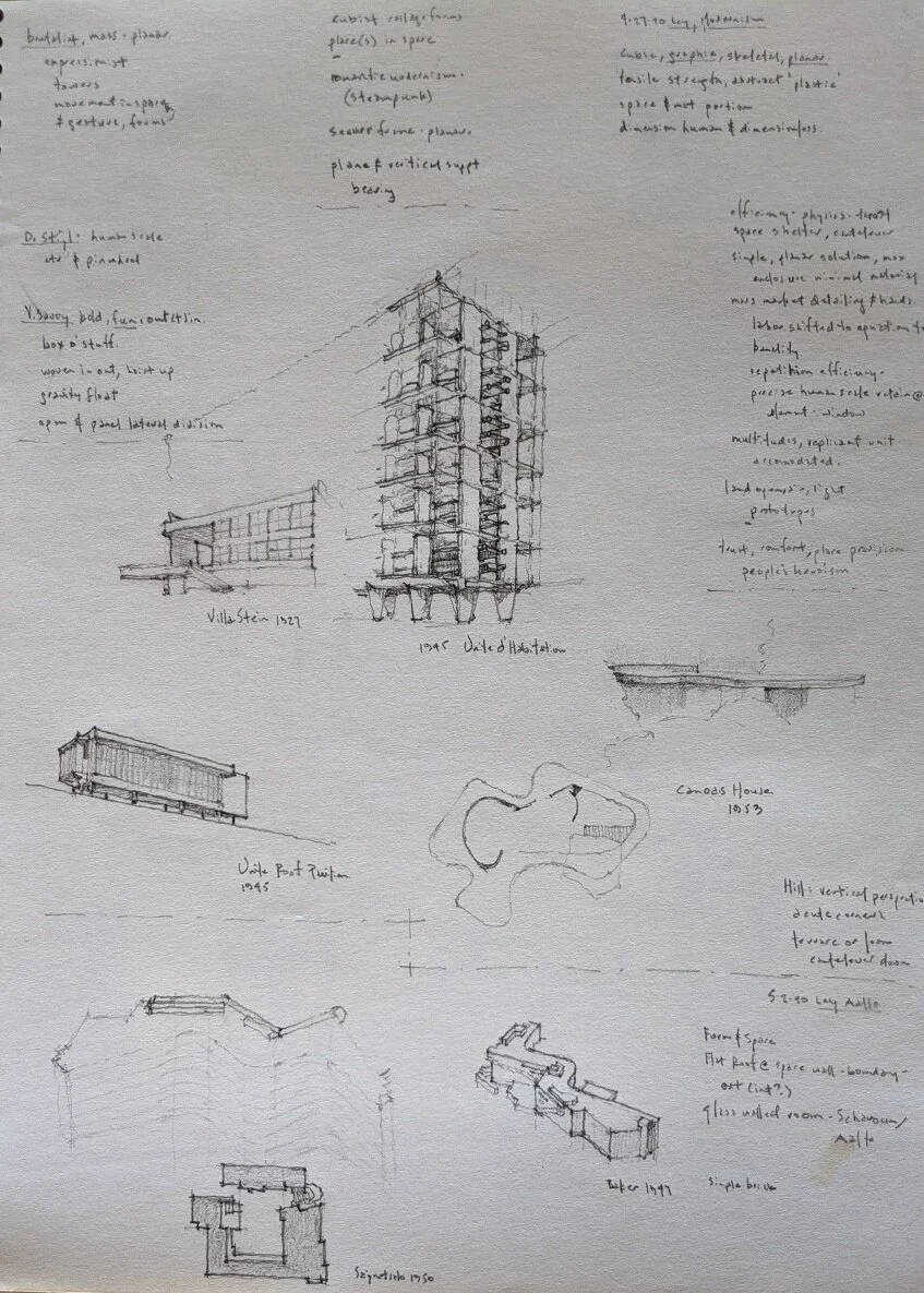 Aalto, Neimeyer, Le Corbusier