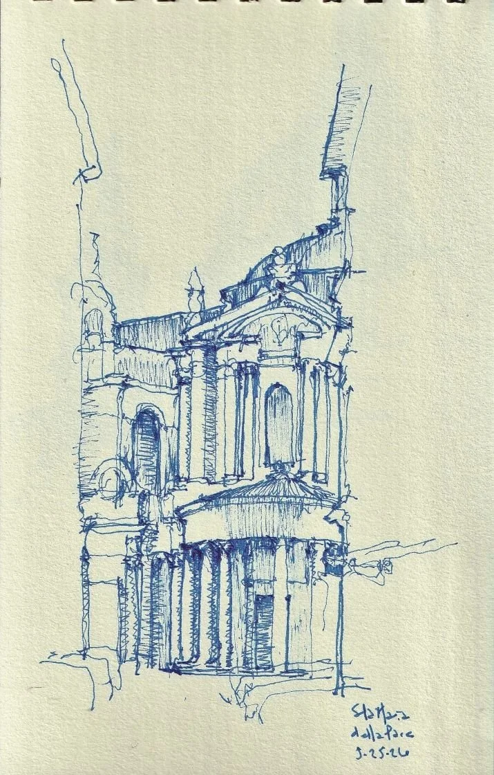 S Maria della Pace - Piero da Cortona 1667