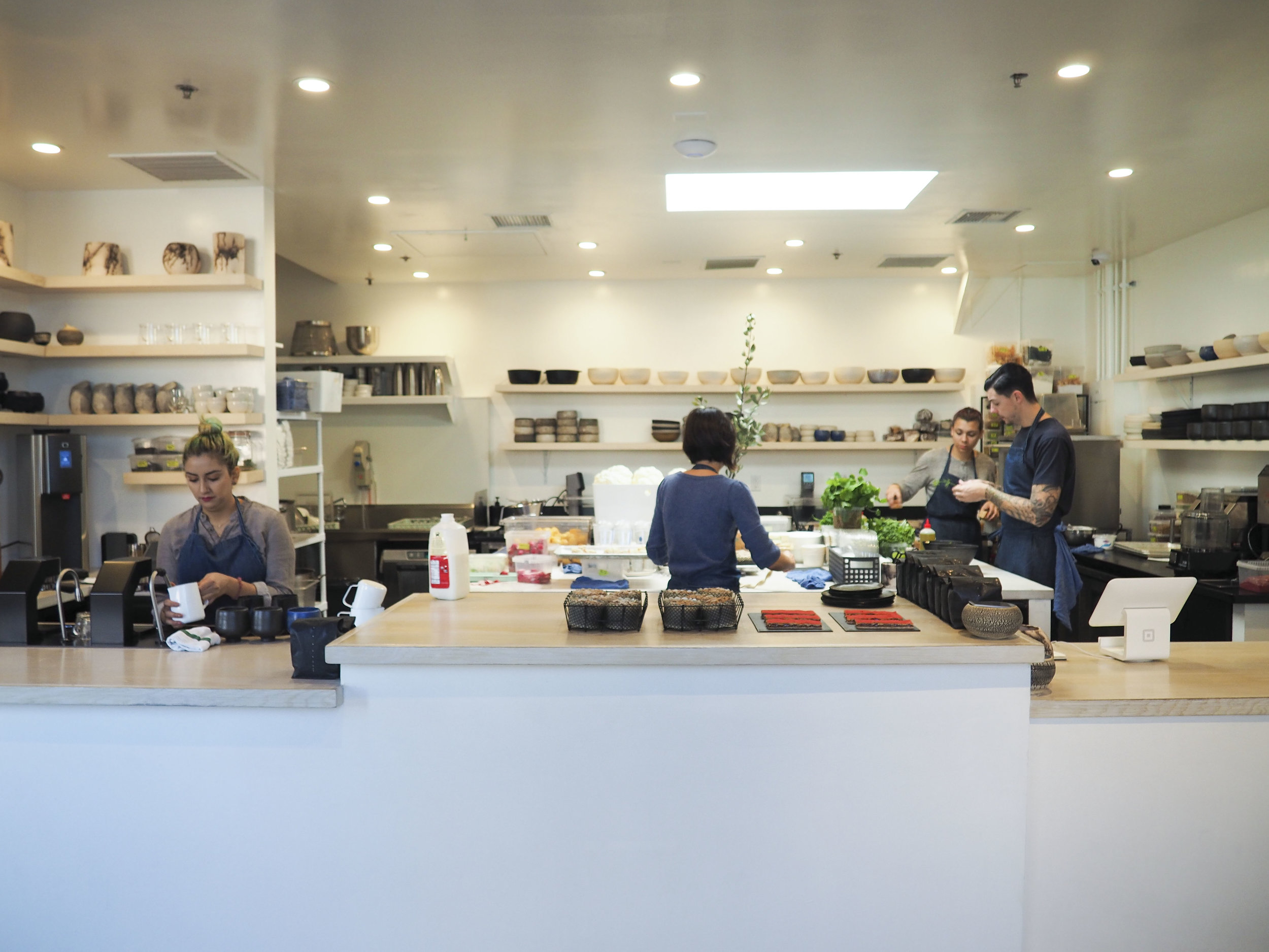 The Destroyer restaurant is situated in Culver City. The food they serve is aesthetically beautiful and the ingredients truthful to their taste.