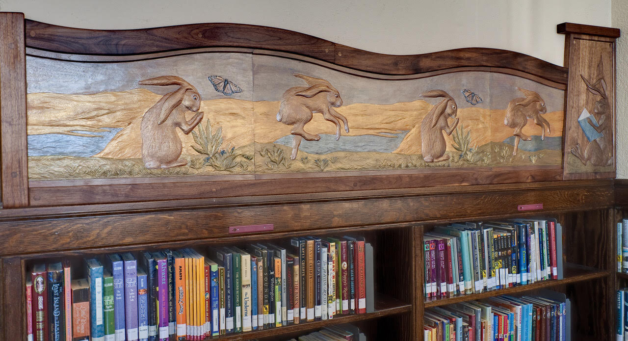 Alameda West End Library Children’s Frieze