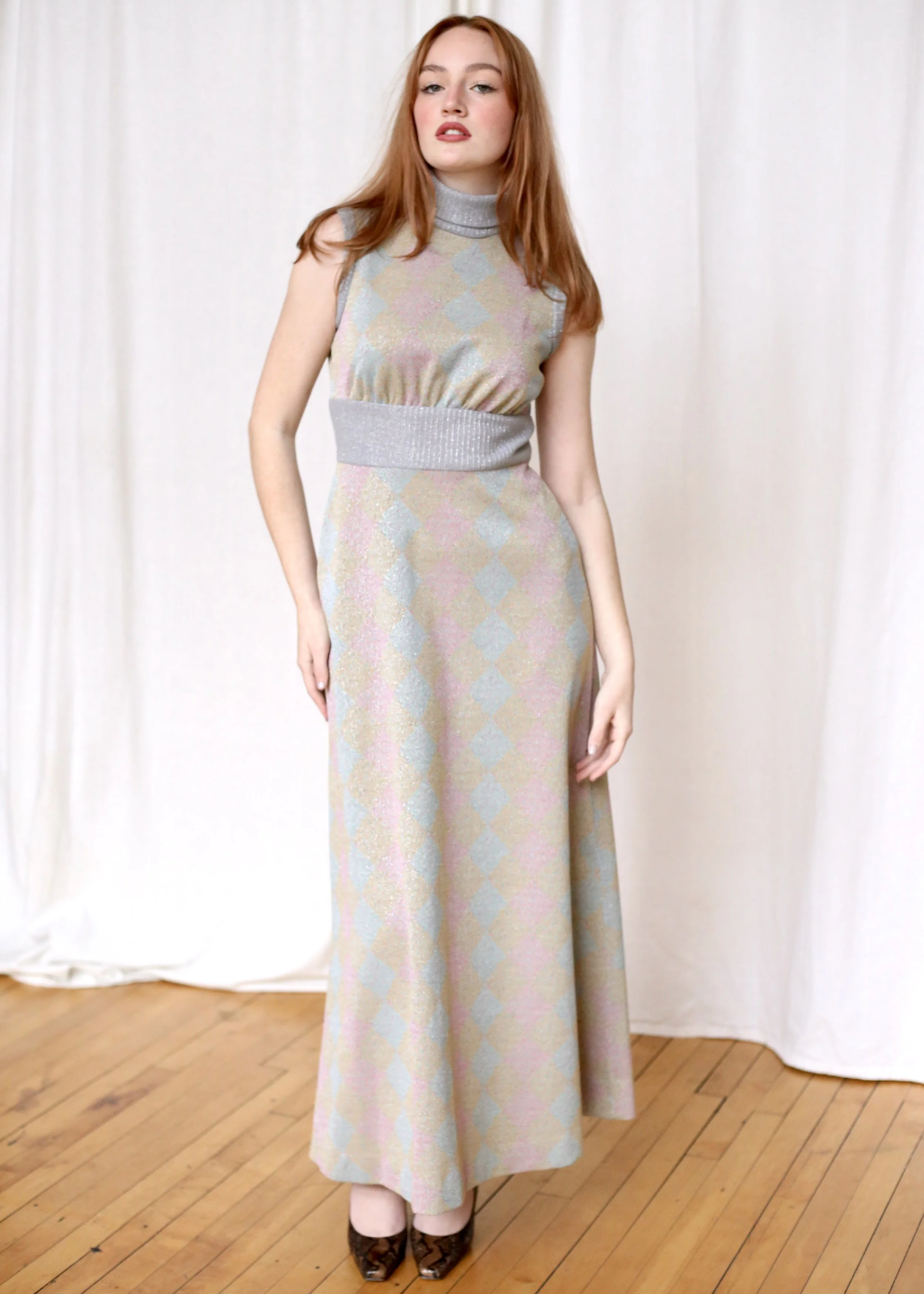 shimmer turtleneck