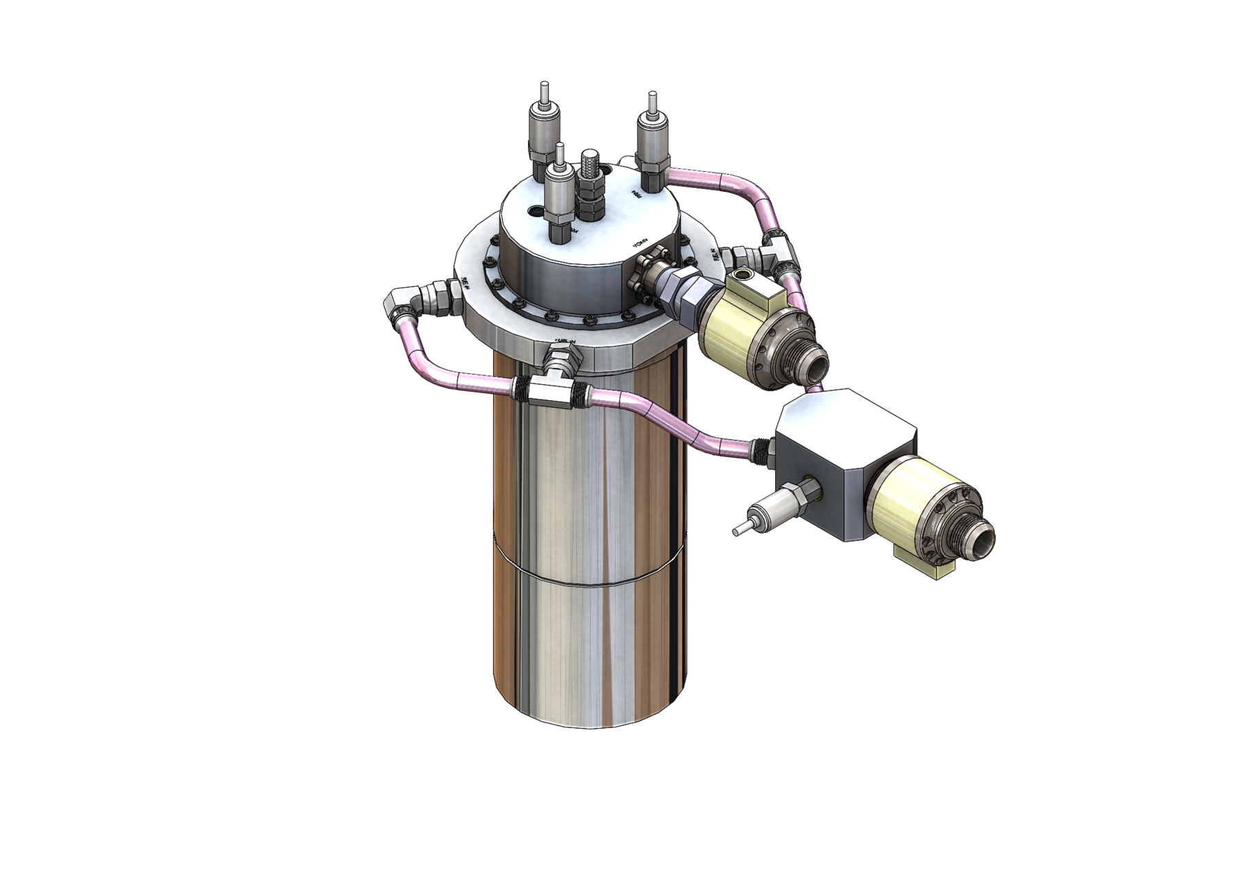 Ground Test Iron LOTUS Engine with TS-160Y Main Propellant Valves
