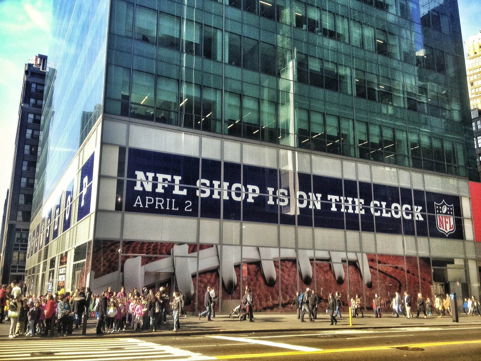 NFL Draft Pop Up Shop