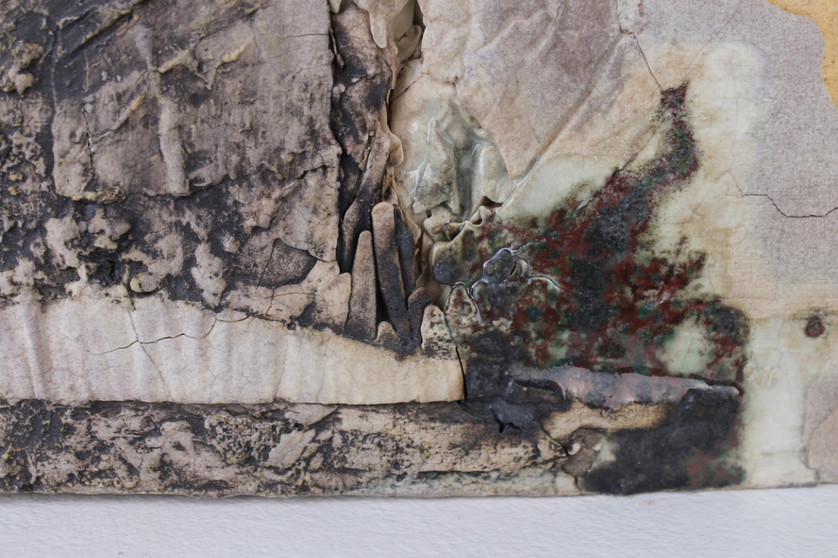 how frozen tundra feels as i walk across (detail)