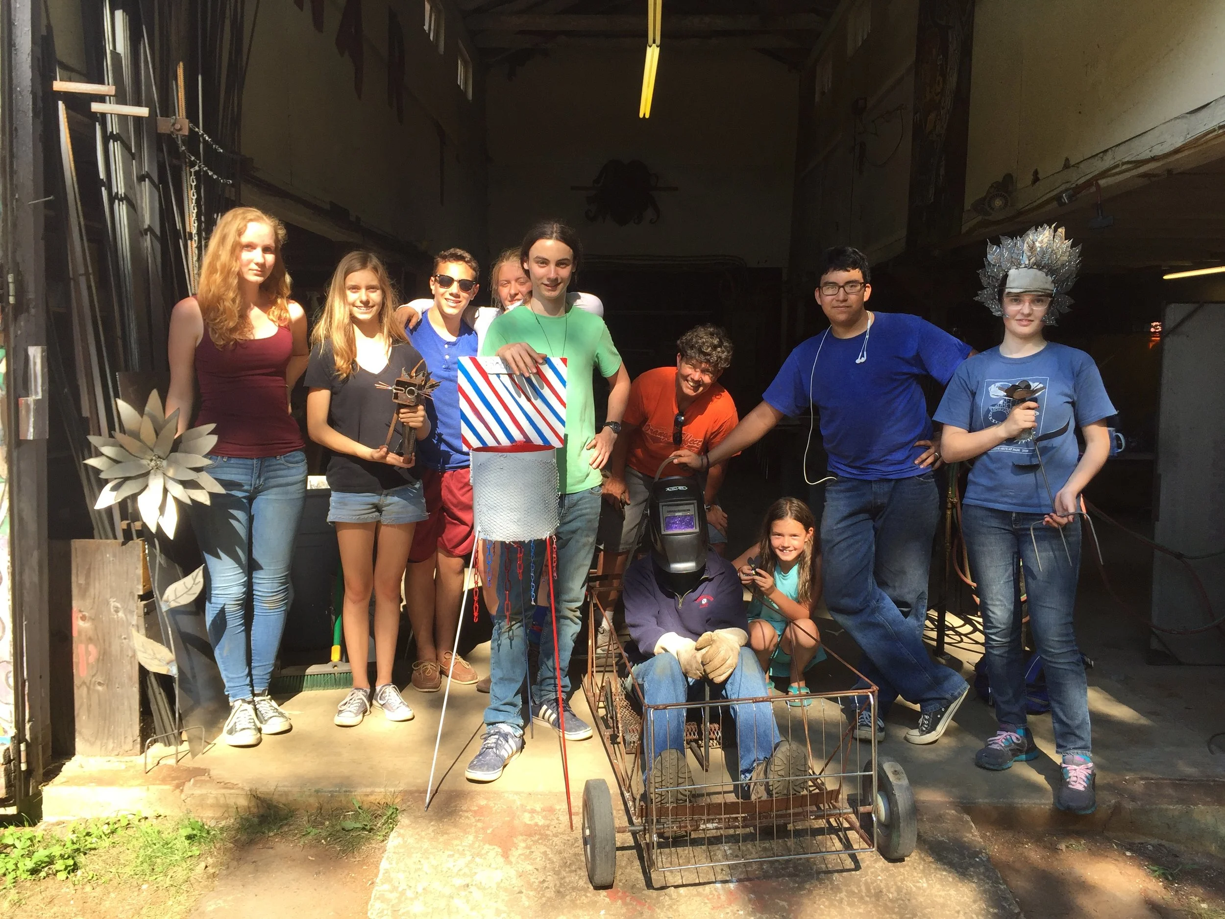  High School Sculpture Camp  Massachusetts, 2017 