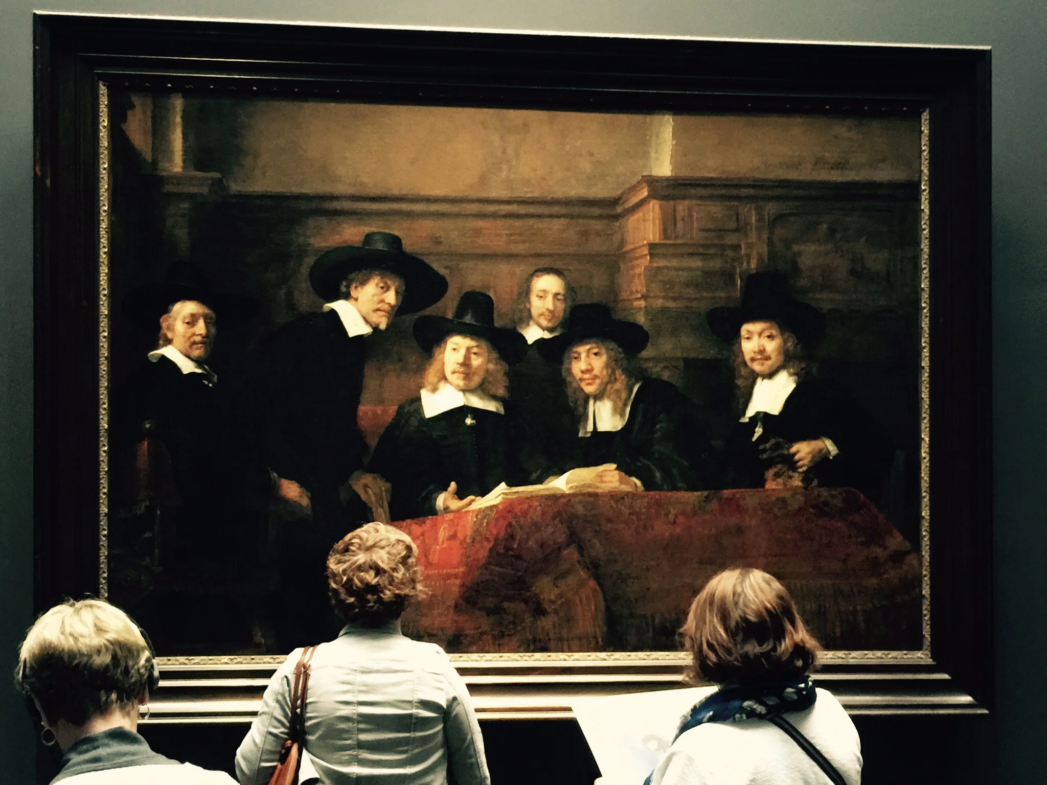 The Masters in the Rjiks Museum image by Kimberly Pimentel.